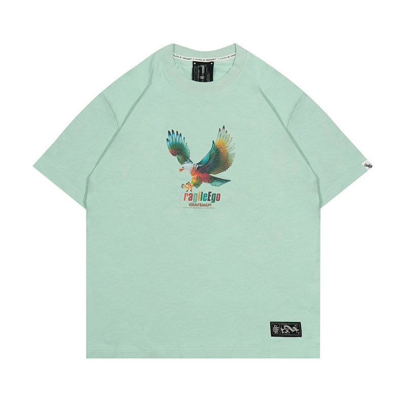 GRAF&WU Fragil Eagle Self-esteem Street T-shirt