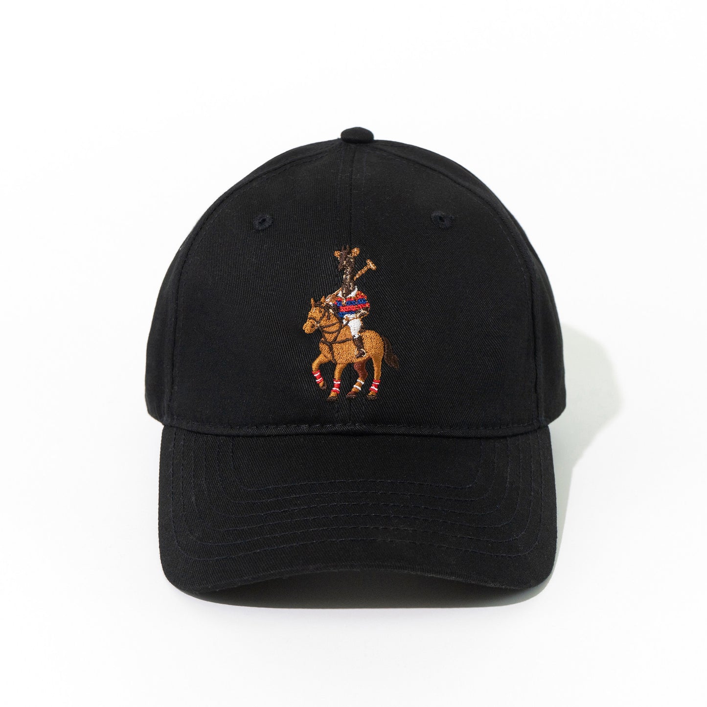 GRAF&WU Giraffe Embroidered Baseball Cap Funny Parody Streetwear Hat