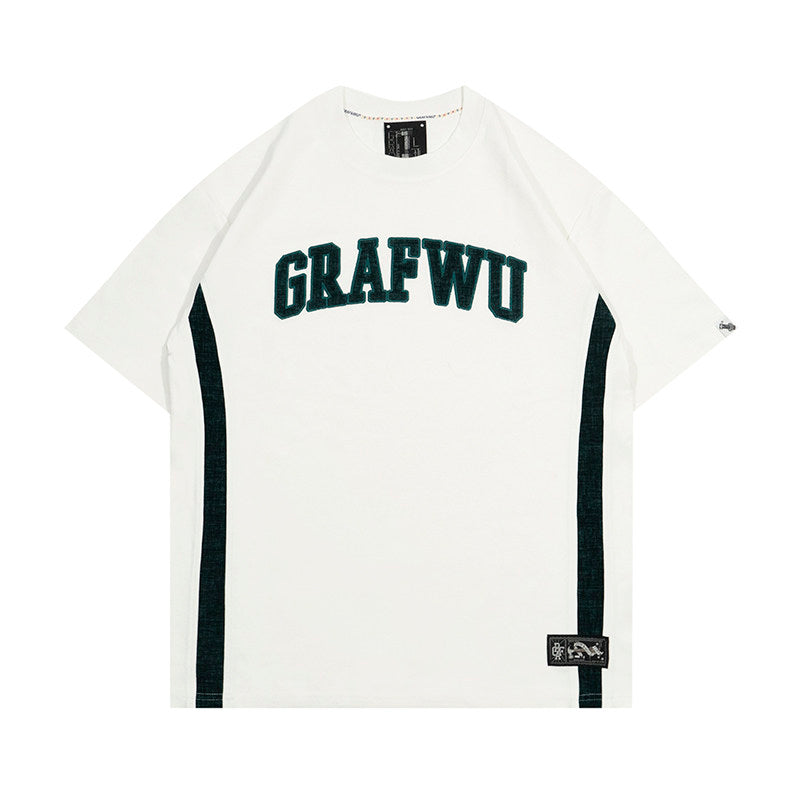 GRAF&WU Brand Letter Fashion Streetwear T-shirt