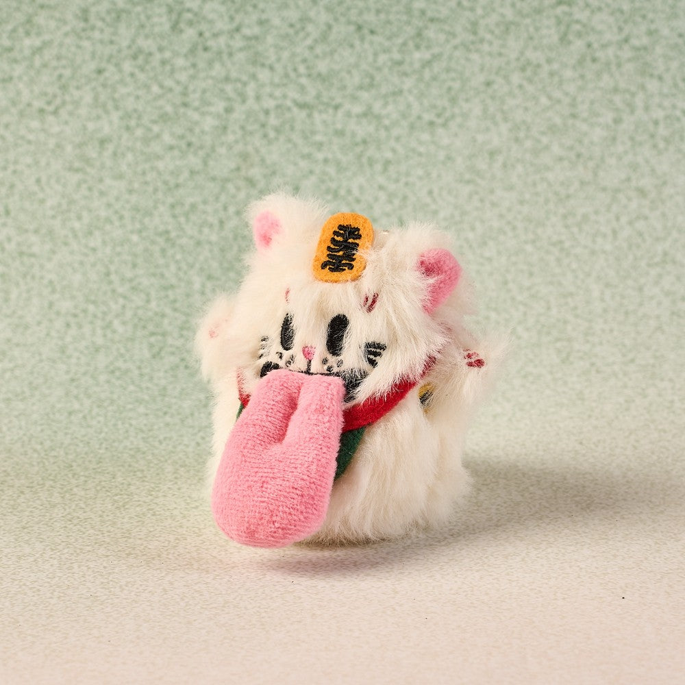 GRAF&WU Maneki-neko Chinese Culture 12 Zodiac Plush Keychains
