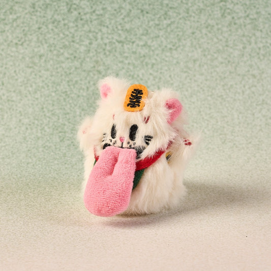 GRAF&WU Maneki-neko Chinese Culture 12 Zodiac Plush Keychains