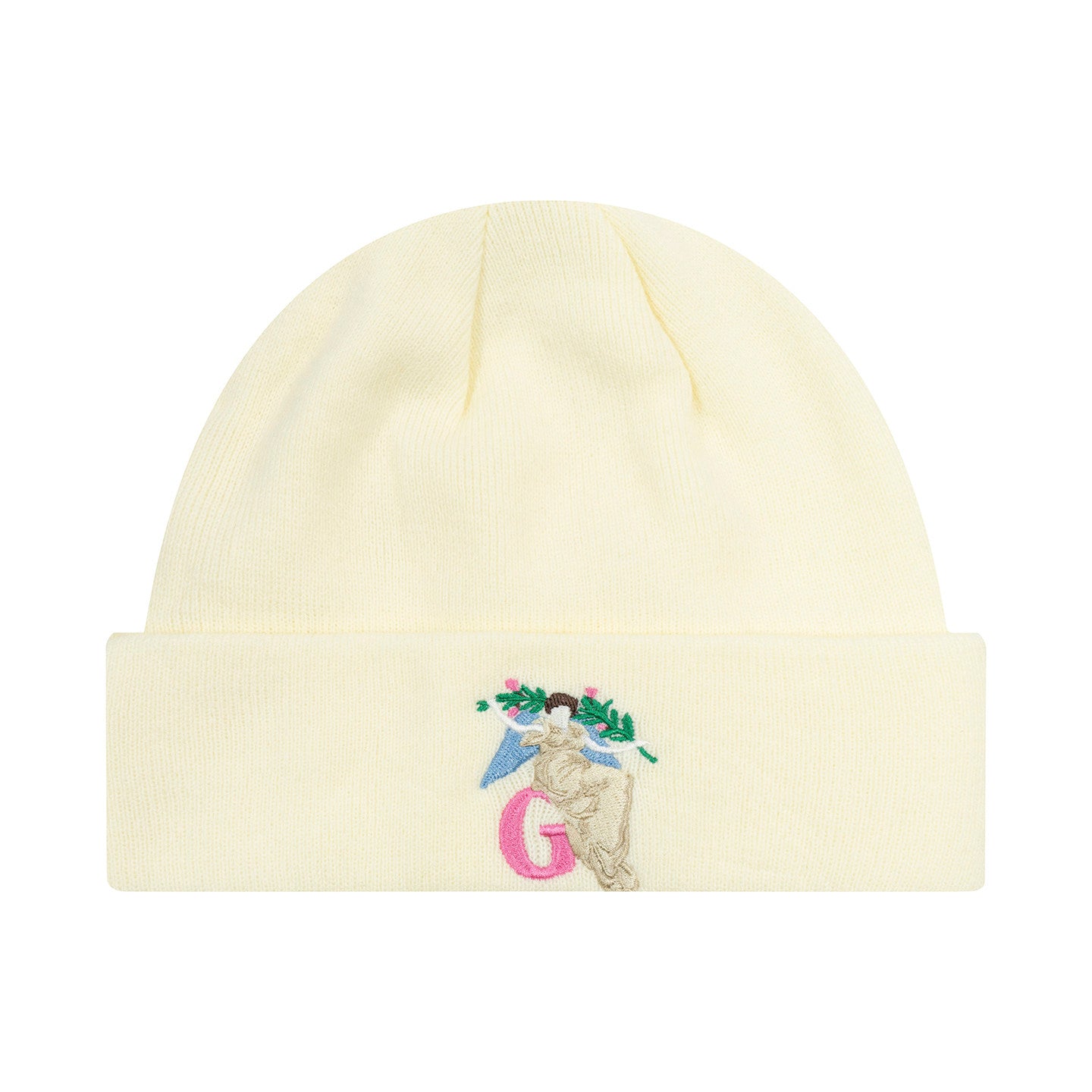 GRAF&WU Lucky Goddess Embroidered Street Hip Hop Wool Beanies