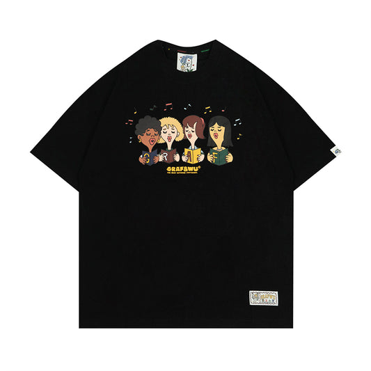 GRAF&WU World as One Family Choir Singing T-Shirt