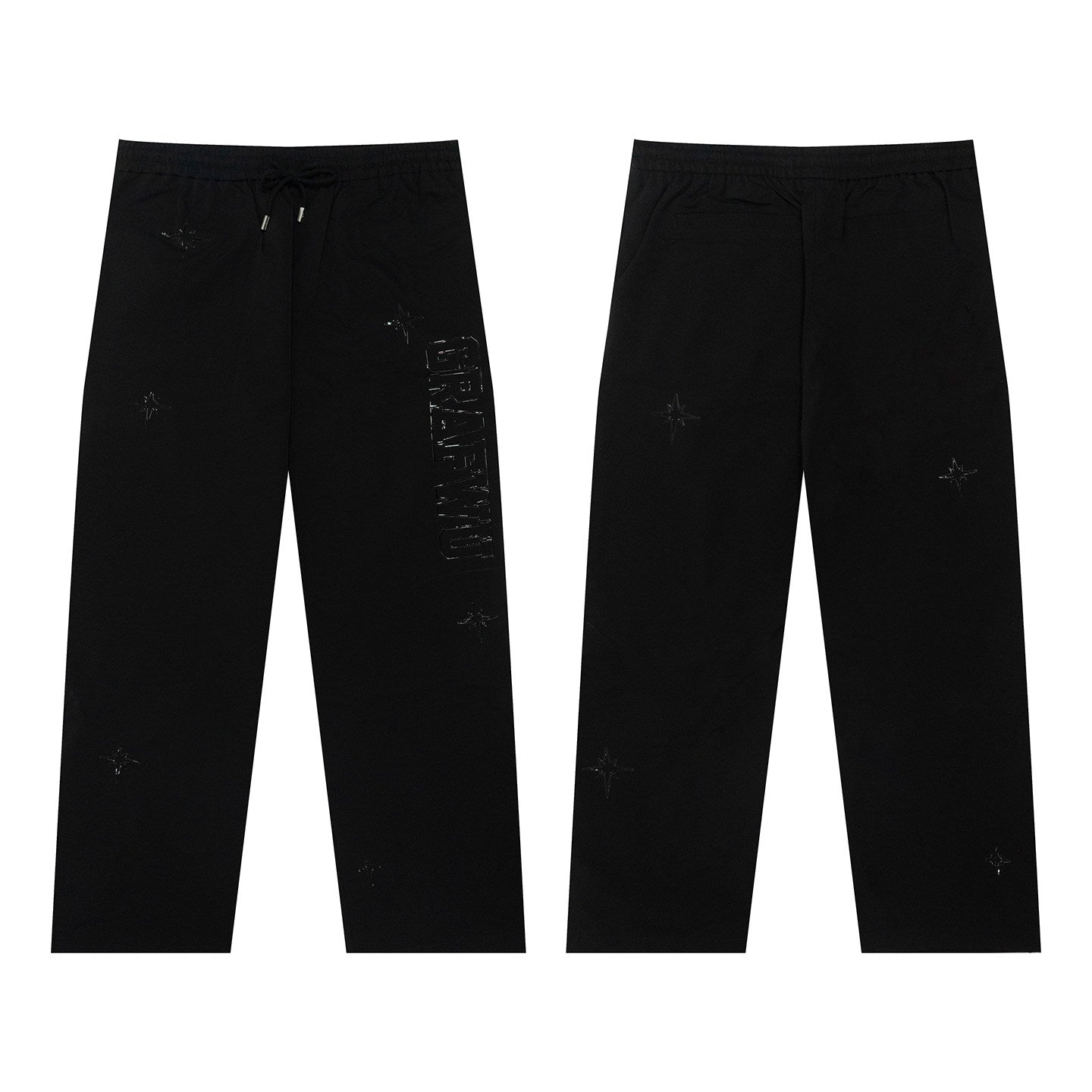 GRAF&WU Star Pattern Design Outdoor Sports Windproof Pants