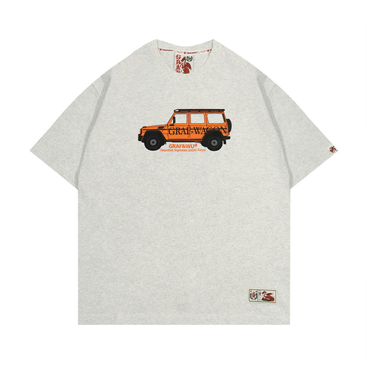 GRAFWU G-Wagon Off-Road Vehicle Pattern Design T-Shirt