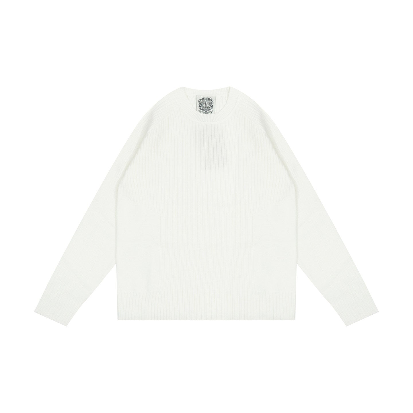 GRAF&WU Slim-fit Chunky Ribbed Patchwork Base Sweater