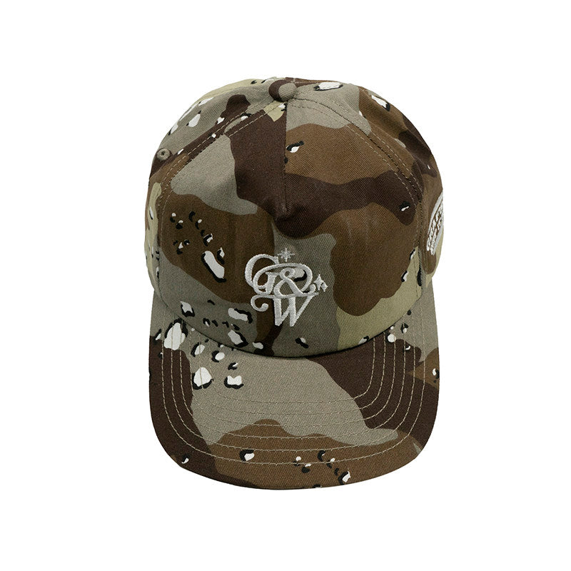 GRAF&WU 3D Embroidered Retro Wool Baseball Cap