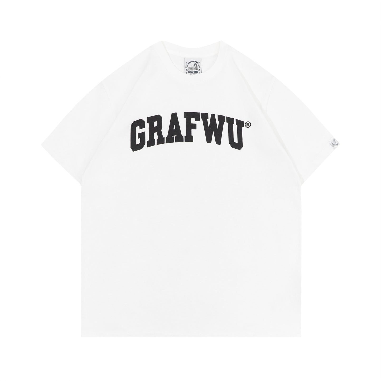 GRAF&WU Brand Logo Fashion Cotton T-shirt