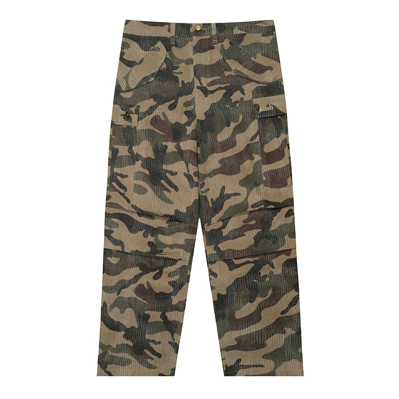GRAF&WU Retro M65 Camouflage Leopard Cargo