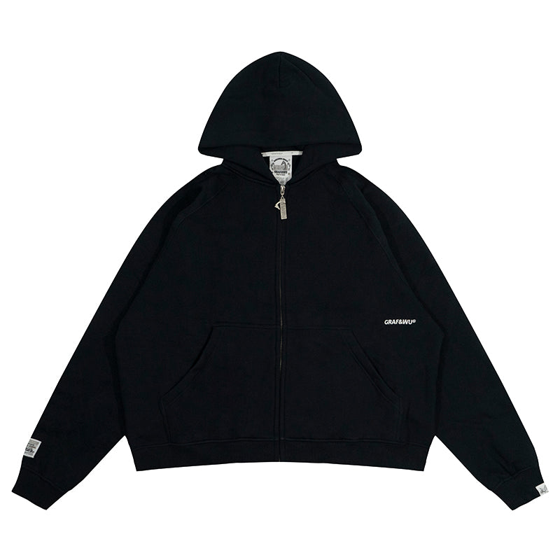 GRAF&WU Brand Logo Embroidery design Fashion Coat