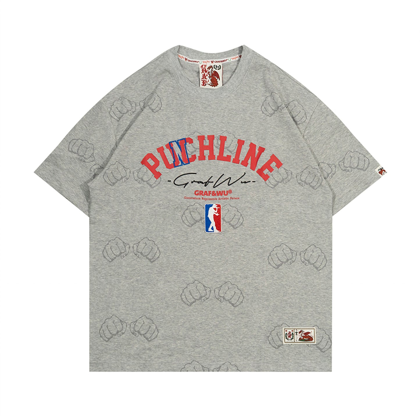 GRAF&WU Punchline Lyrics Rap Fashion T-shirt