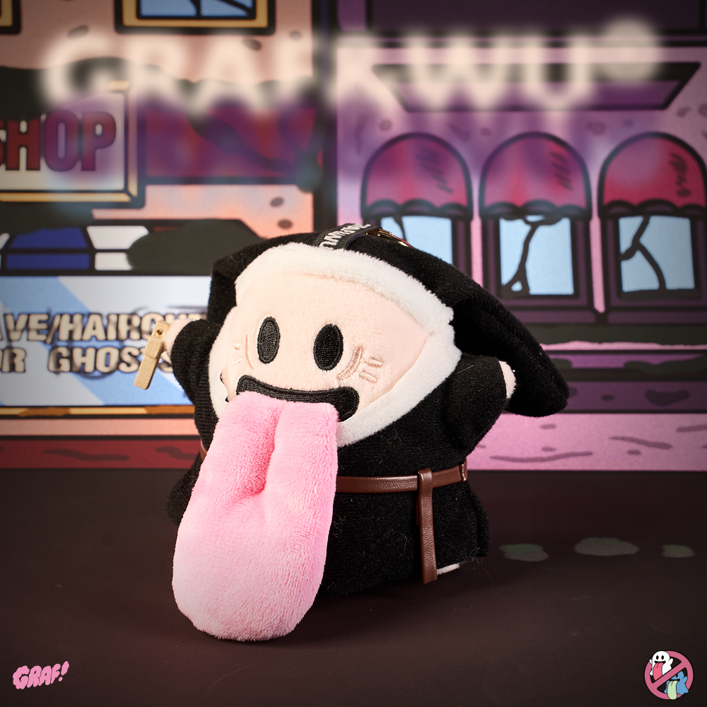 GRAF&WU Halloween Mini Bat Unicorn Cute Ghost Character Trend Keychain