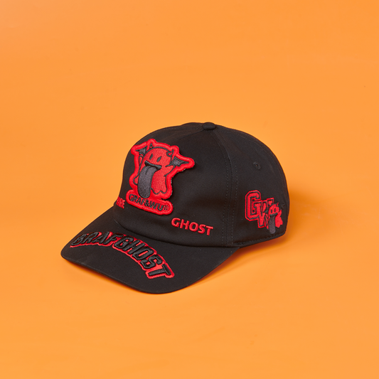 GRAFWU Boo Ghost Embroidery Baseball Cap