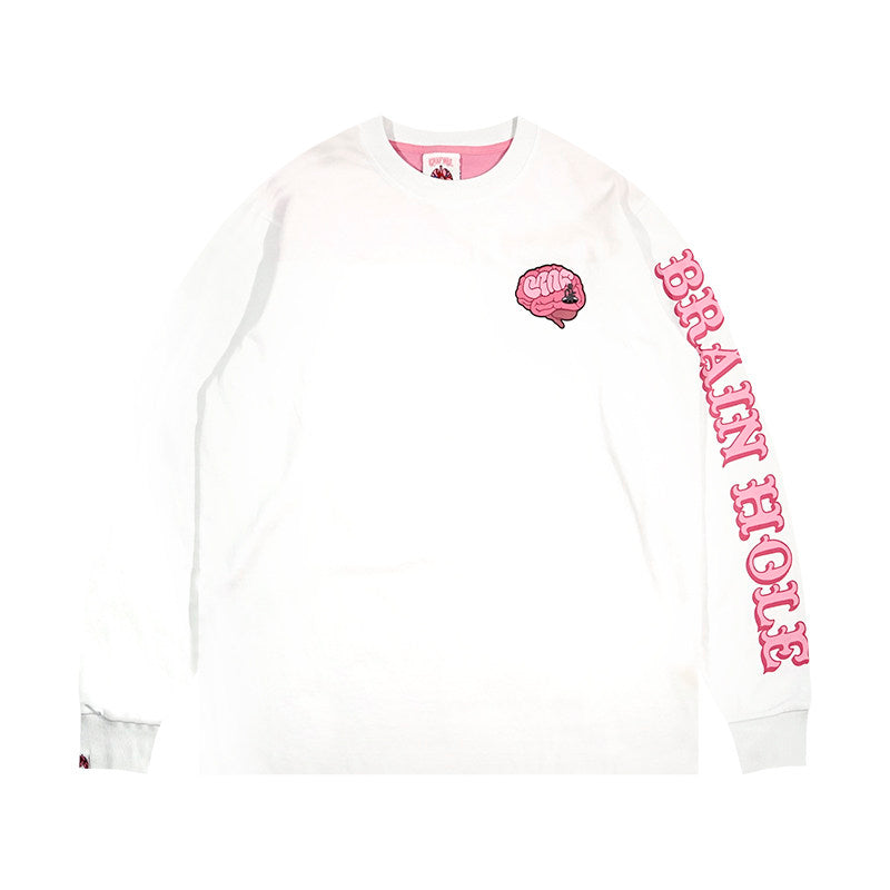 GRAF&WU Brain Hole Series Casual Loose Long Sleeve Shirt