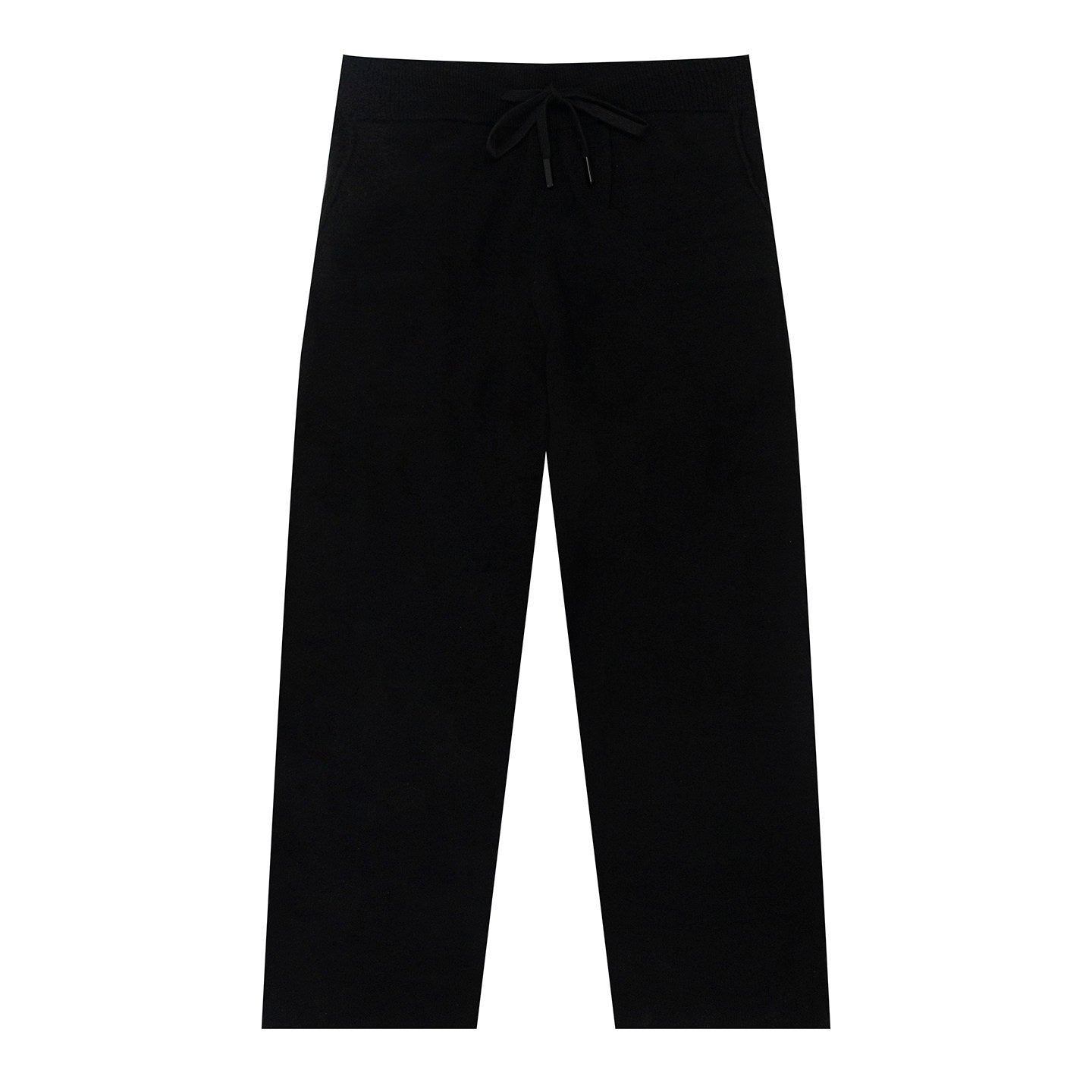 GRAF&WU 50% Lambswool Air Layer Old Money Style Knitted Trousers