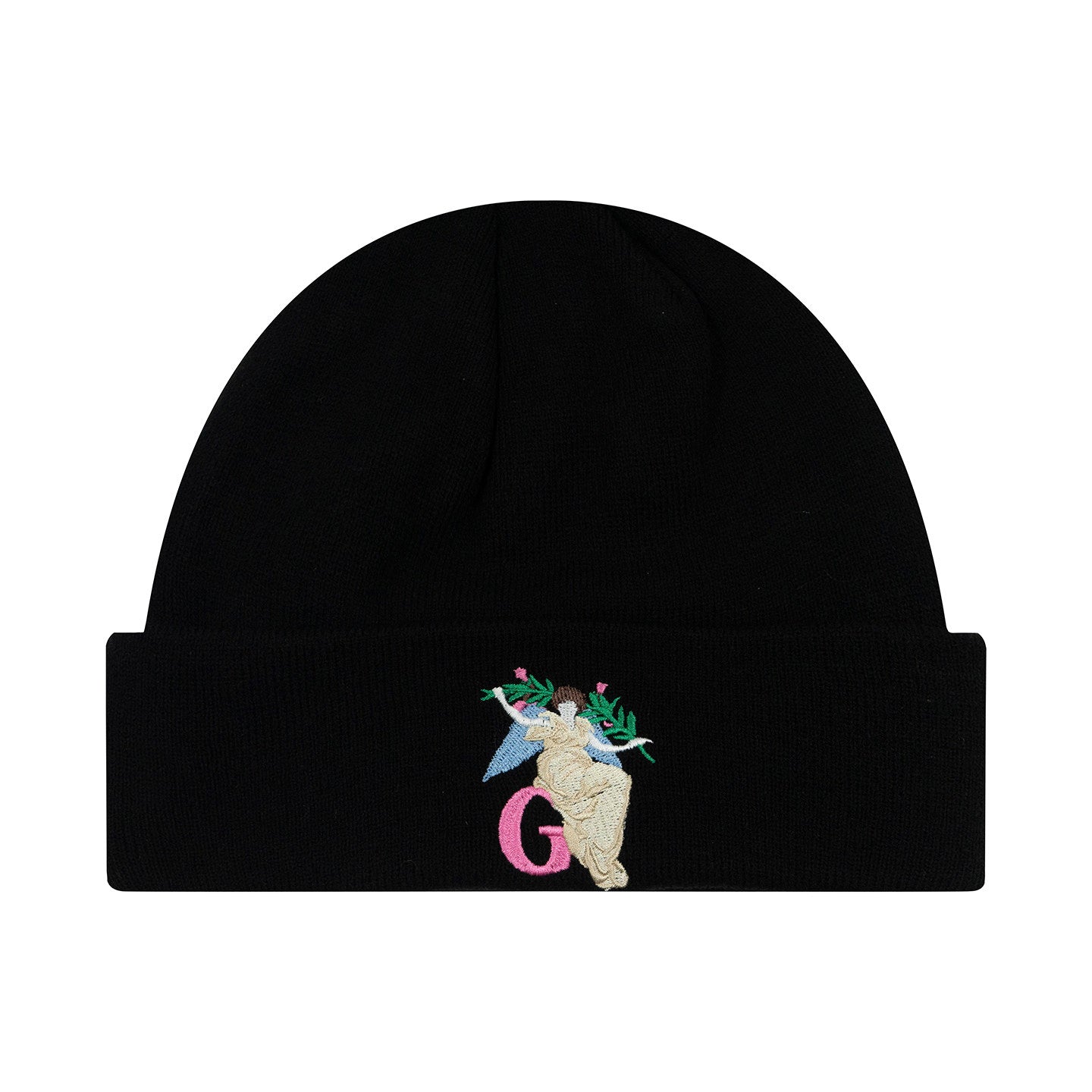 GRAF&WU Lucky Goddess Embroidered Street Hip Hop Wool Beanies