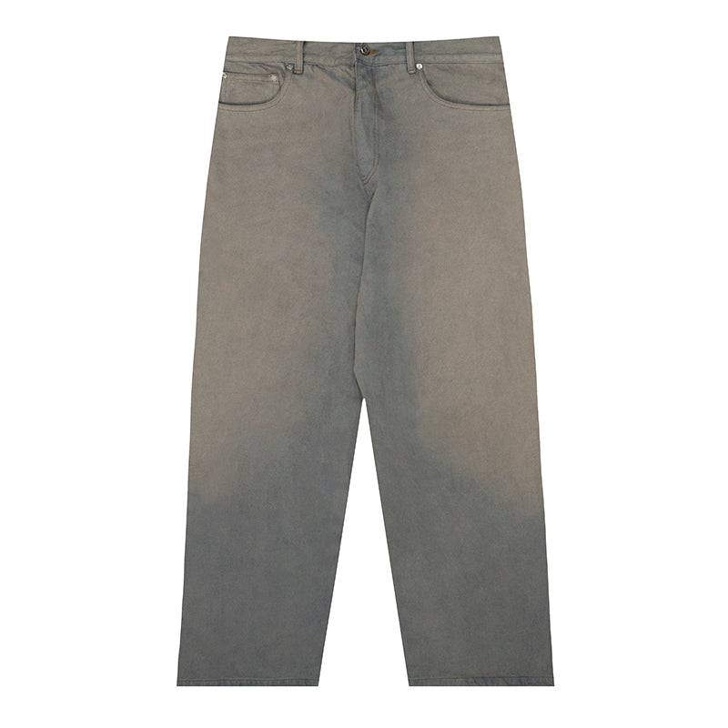 GRAF&WU Baggy Fit Washed Jeans
