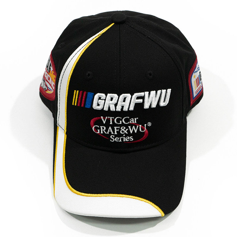 GRAF&WU Gas Car Series Retro Multi-logo Street Baseball Cap