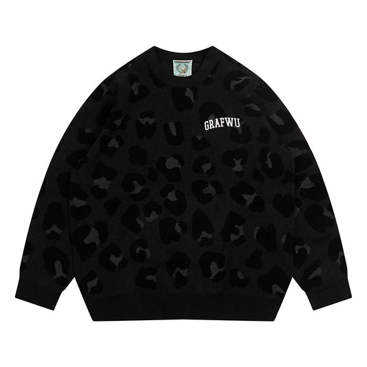 GRAF&WU Duck Hunting Multi-color Camouflage Knitted Sweater