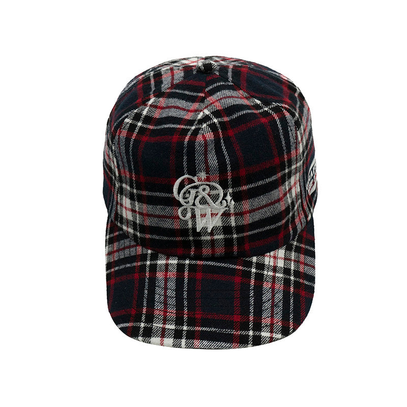 GRAF&WU 3D Embroidered Retro Wool Baseball Cap