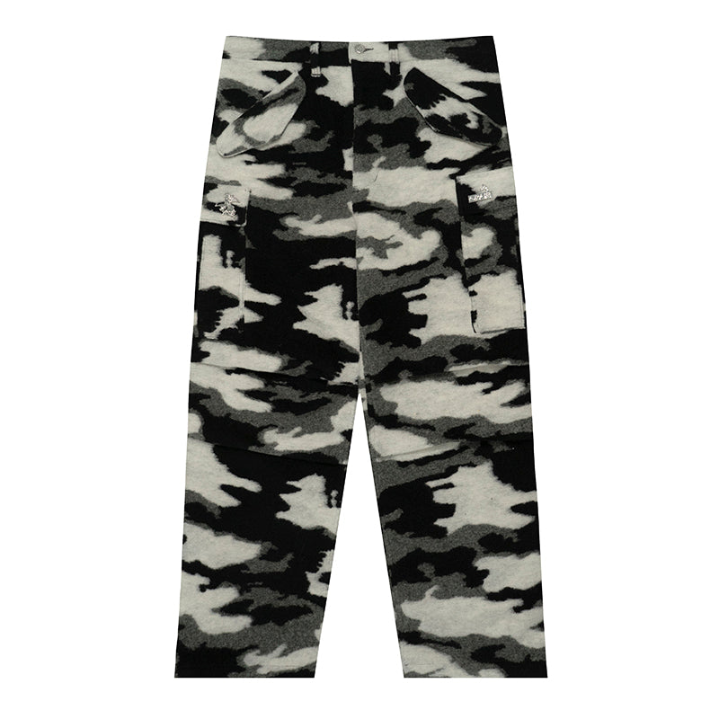 GRAF&WU Bronze Label Camouflage M65 Cargo Workwear Street Baggy Pants