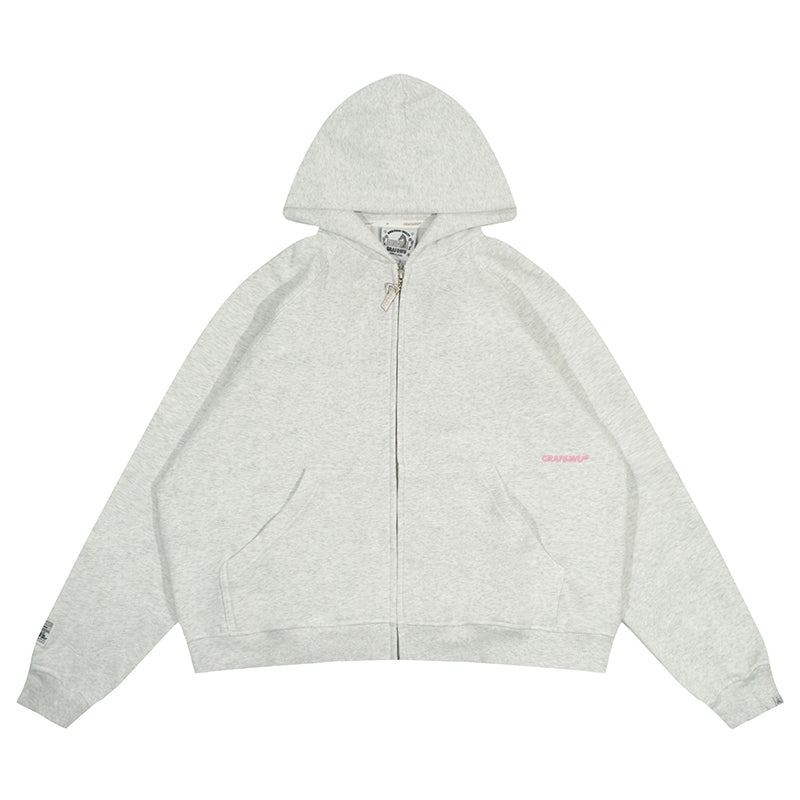 GRAF&WU Brand Logo Embroidery design Fashion Coat