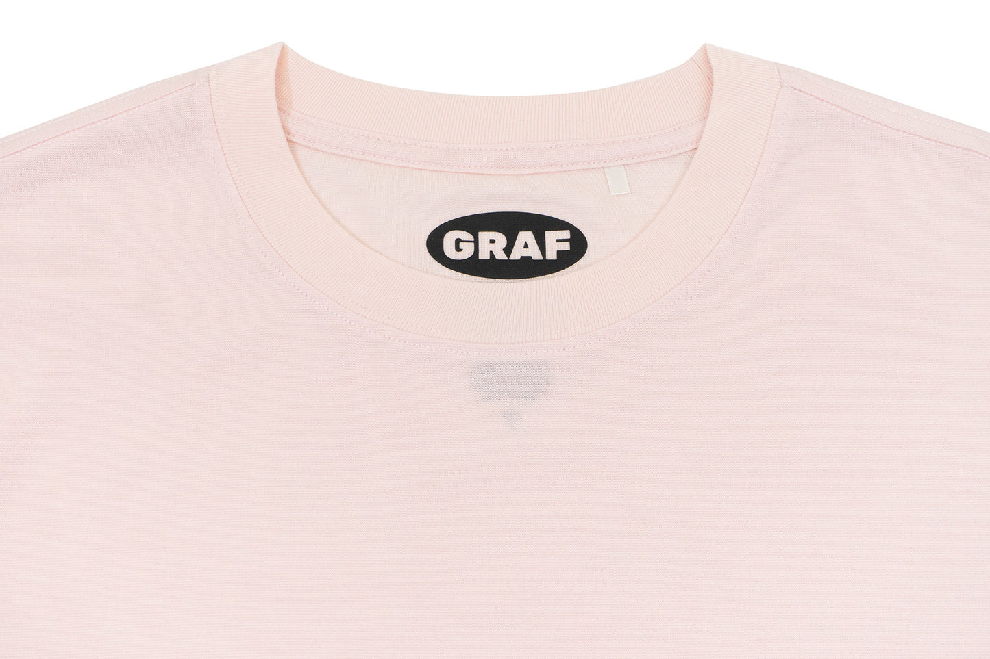 GRAF&WU Mini Embroidered Tencel Cozy Regular Shoulder Fit T-shirt