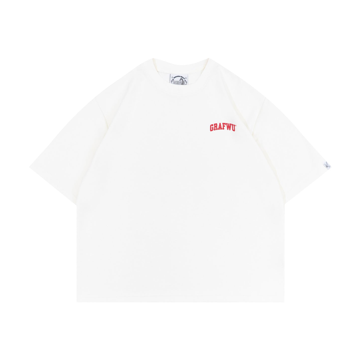 GRAF&WU Logo Fashion Cool Feeling Cozy T-shirt