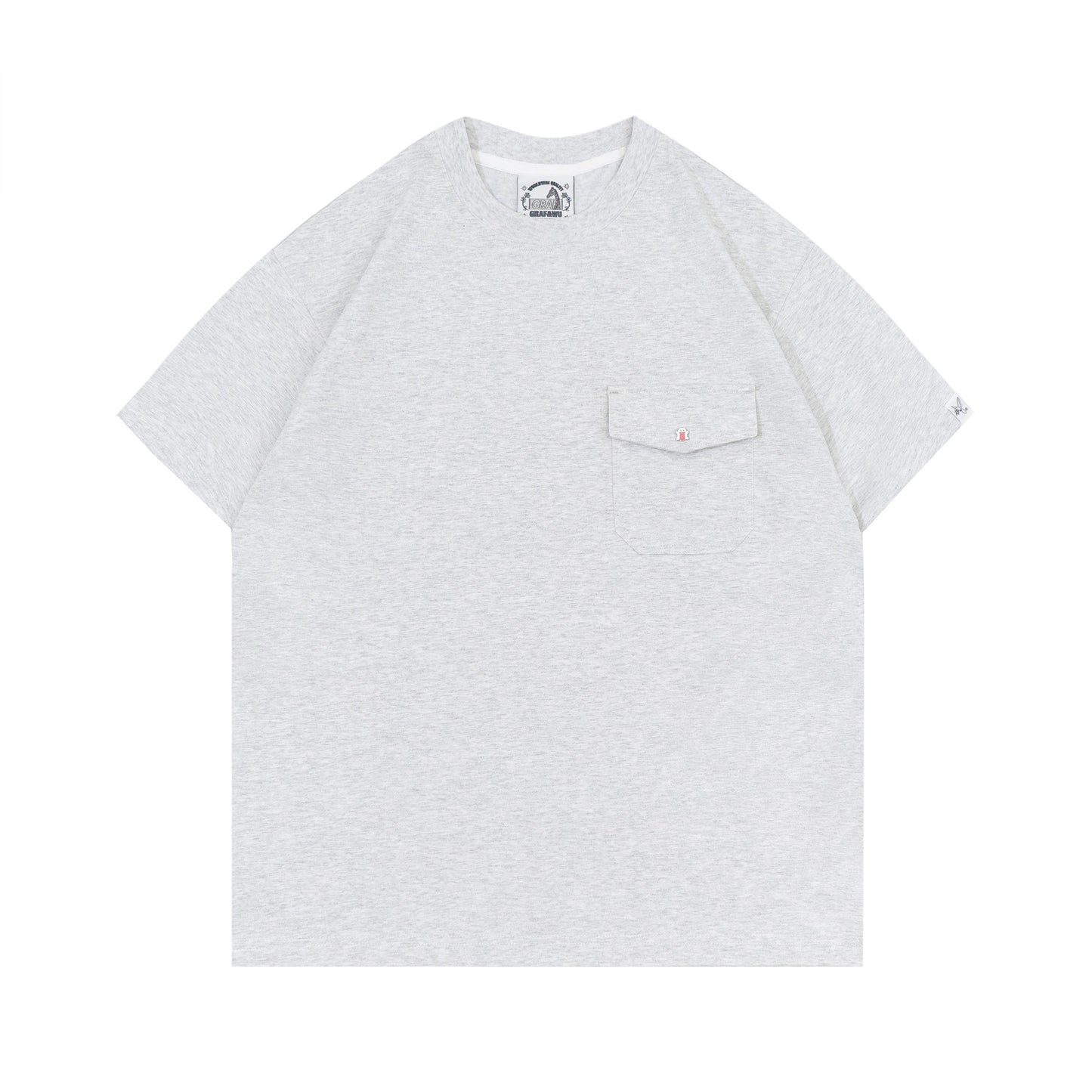 GRAF&WU Clean fit Style Fashion Pocket Design Cooling T-Shirt