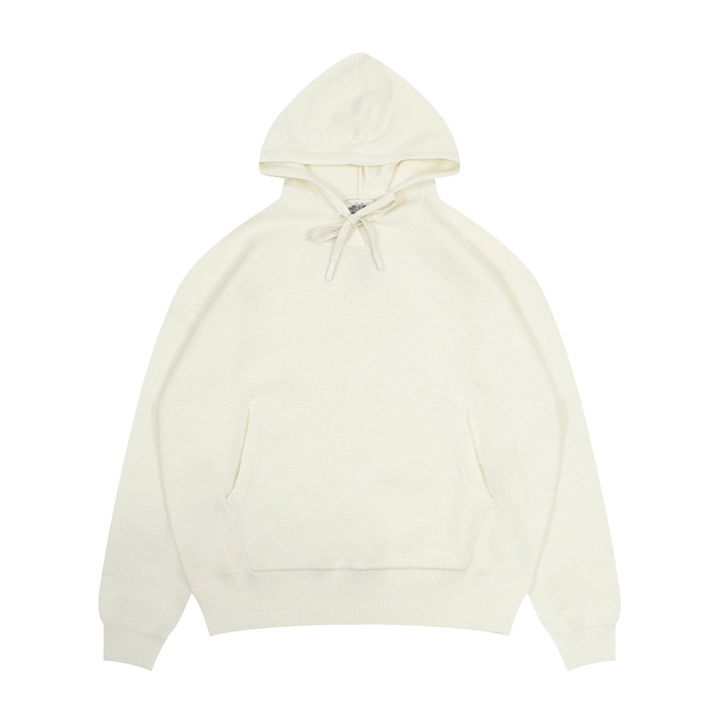 GRAF&WU Casual Quiet Luxury Cozy Knit Hoodie