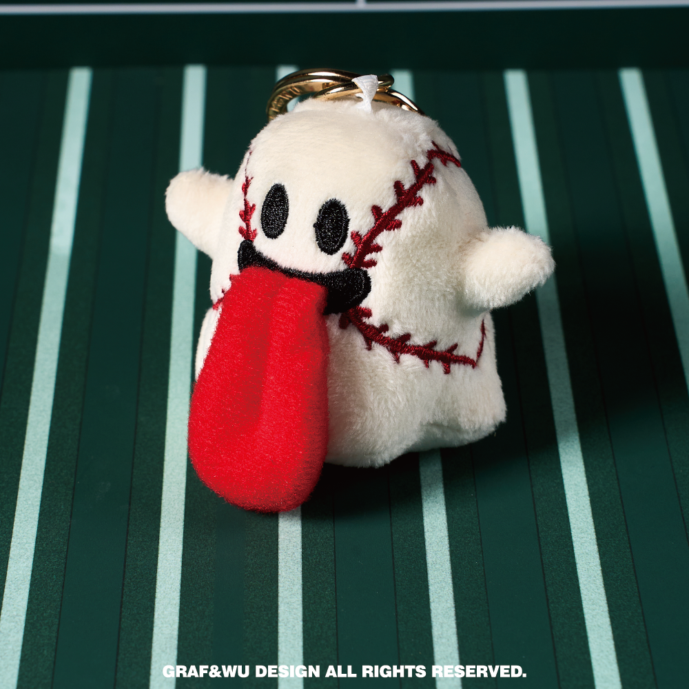 GRAF&WU Mini Sports Ball Ghost Keychain