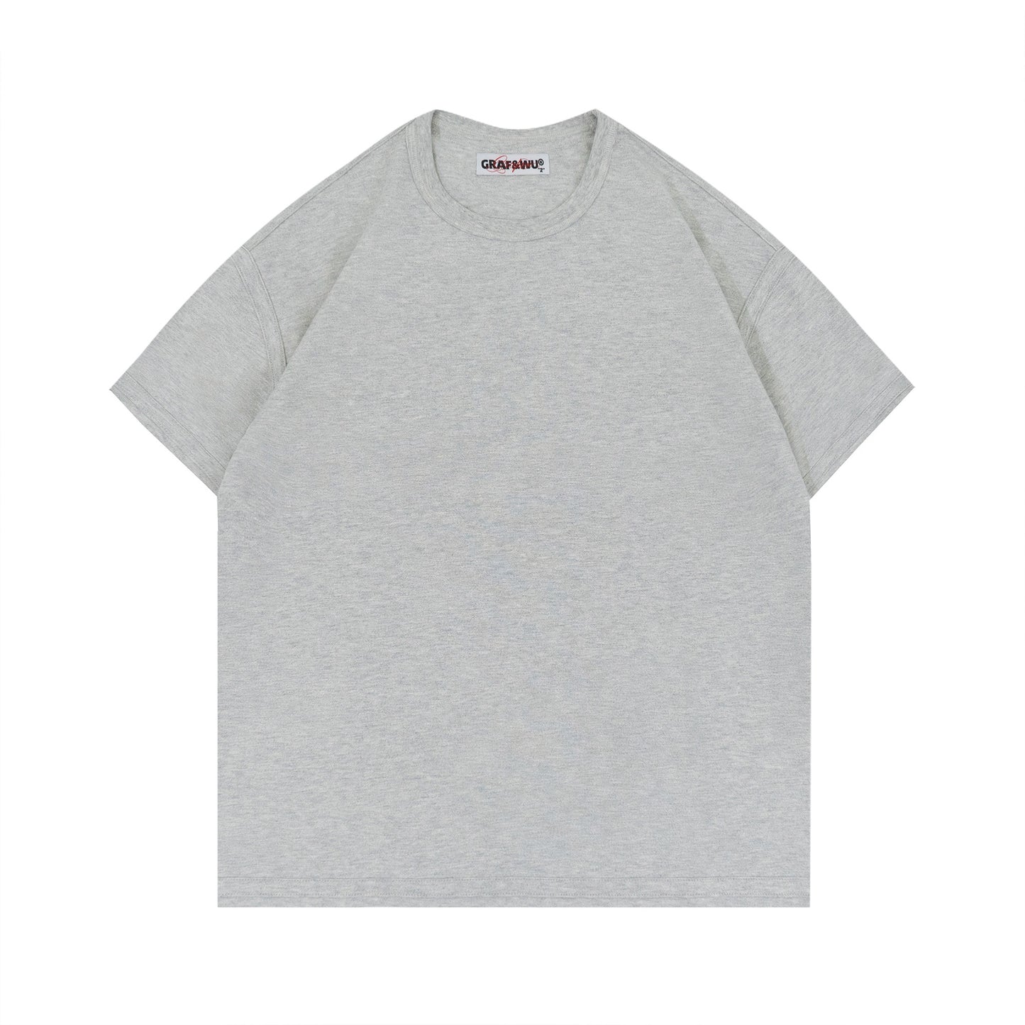 Reversible Sanded Cotton Linen Short Sleeve Basic Top, Boxy Fit | GRAF Original