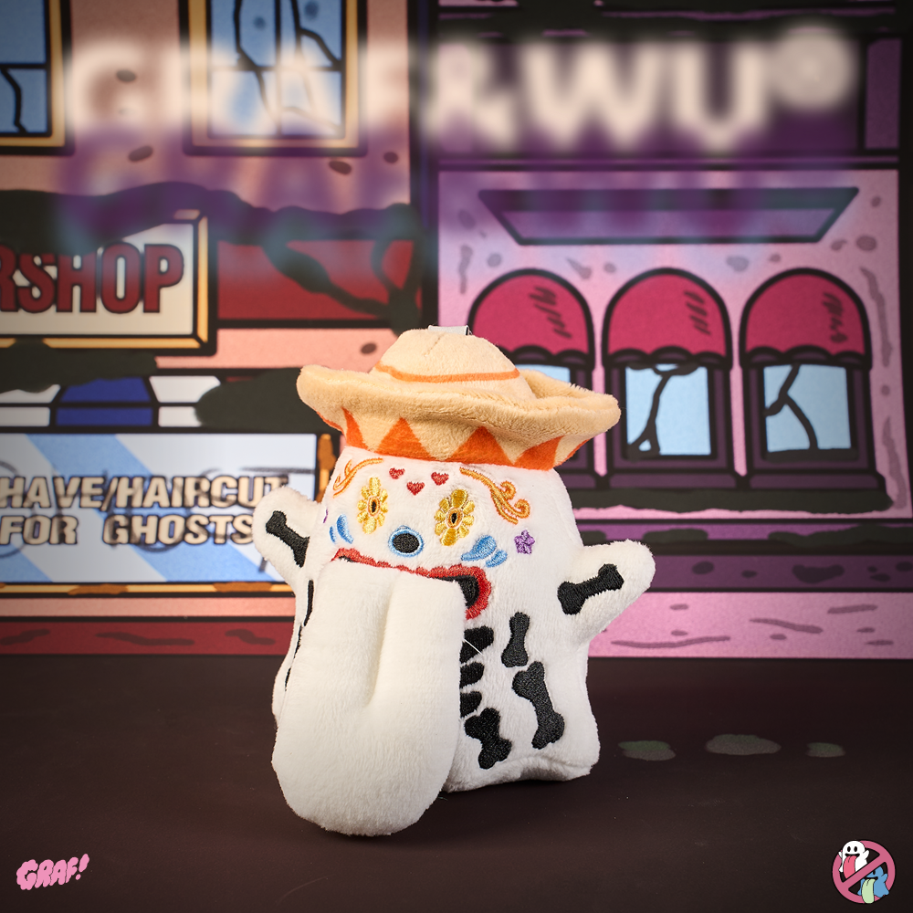 GRAF&WU Halloween Bat Black Cat Ghost Bag Charm Trendy Doll