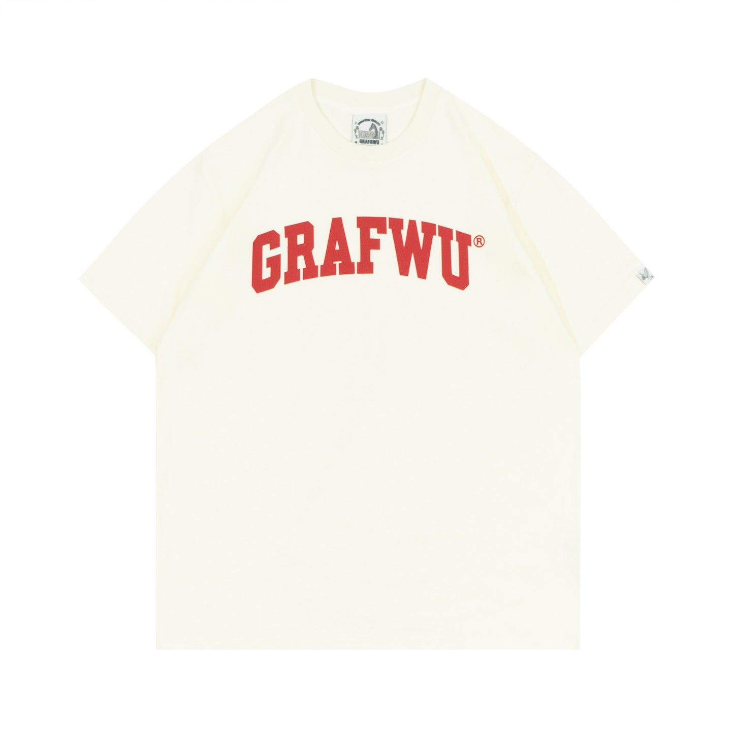 GRAF&WU Brand Logo Fashion Cotton T-shirt