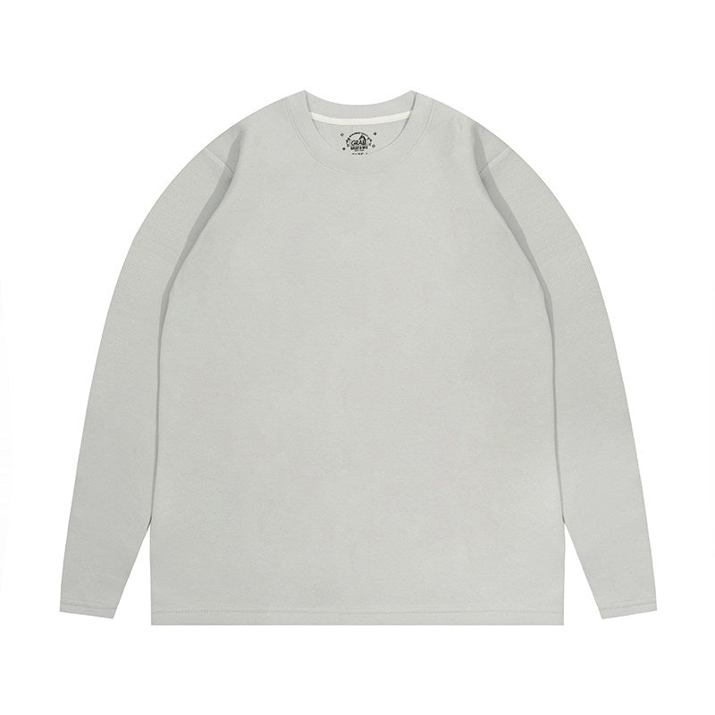 GRAF&WU Essential Slim Fit Long Sleeve Tee | Unisex Basic Streetwear