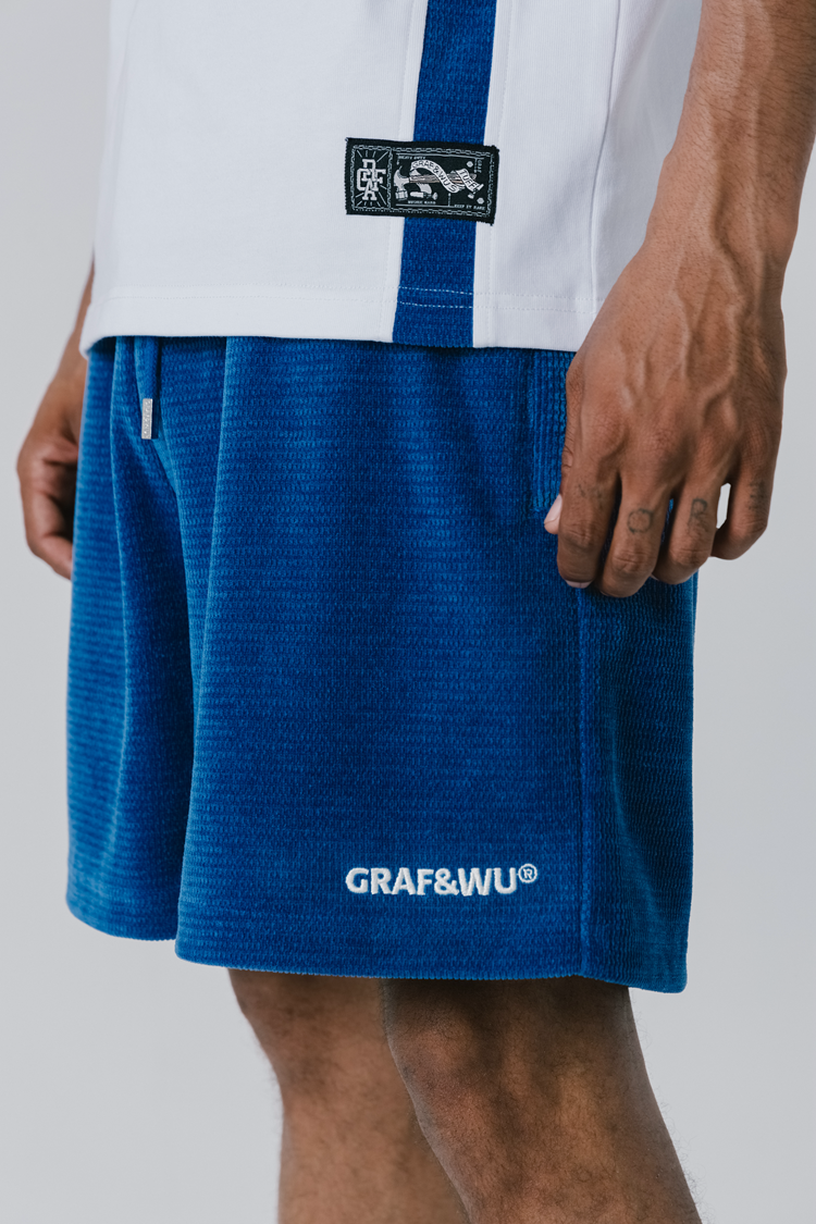 GRAFWU Flannel Fabric Comfortable Men Shorts