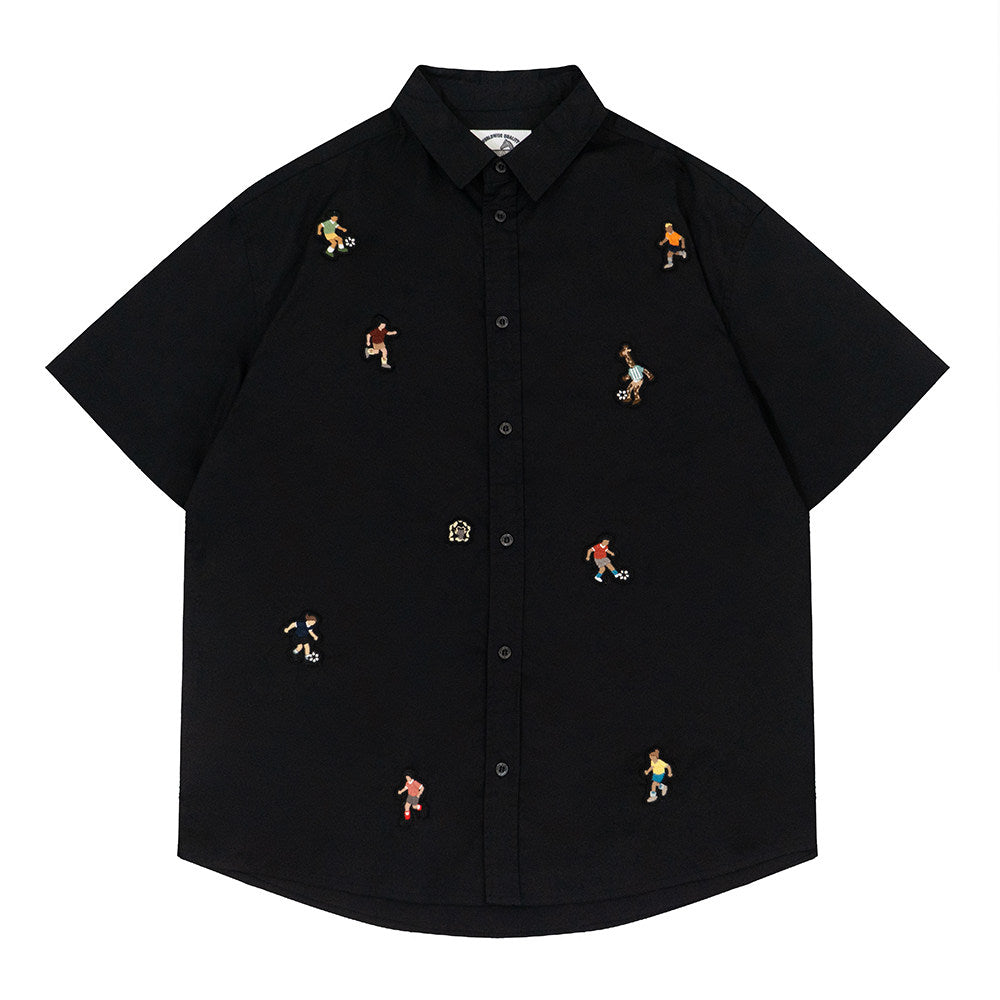 GRAF&WU Sports Giraffe Mini Embroidered T-Shirt