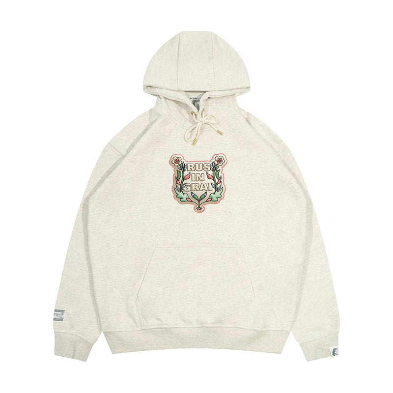 GRAF&WU Expansion Effect Inflatable Visual Printed Fleece Thick Hoodie