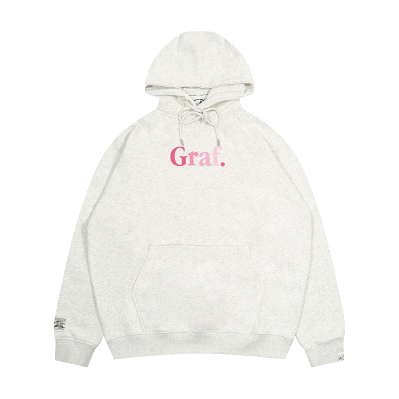 GRAF&WU Gradient Graf Fleece Oversized Streetwear Hoodie