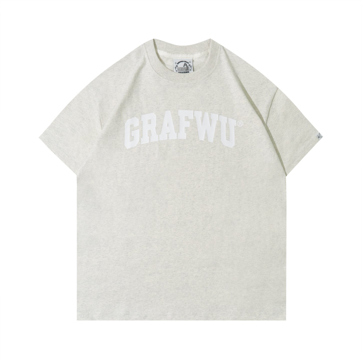 GRAF&WU Brand Logo Fashion Cotton T-shirt