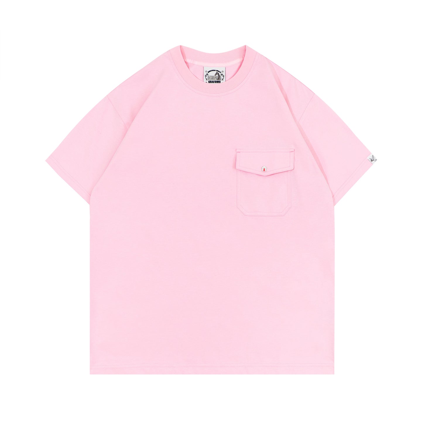 GRAF&WU Clean fit Style Fashion Pocket Design Cooling T-Shirt
