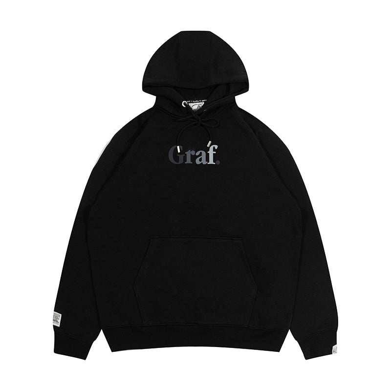 GRAF&WU Gradient Graf Fleece Oversized Streetwear Hoodie