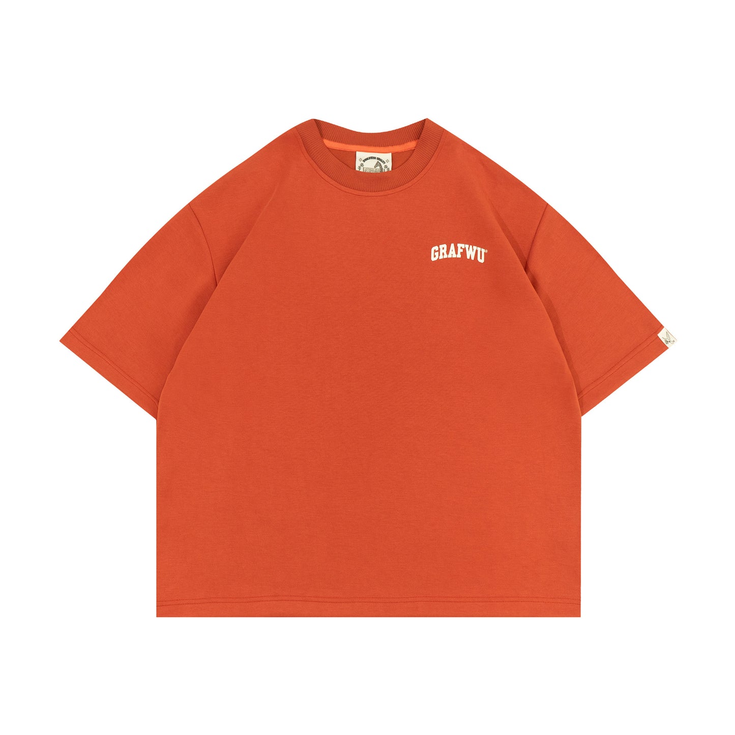 GRAF&WU Logo Fashion Cool Feeling Cozy T-shirt