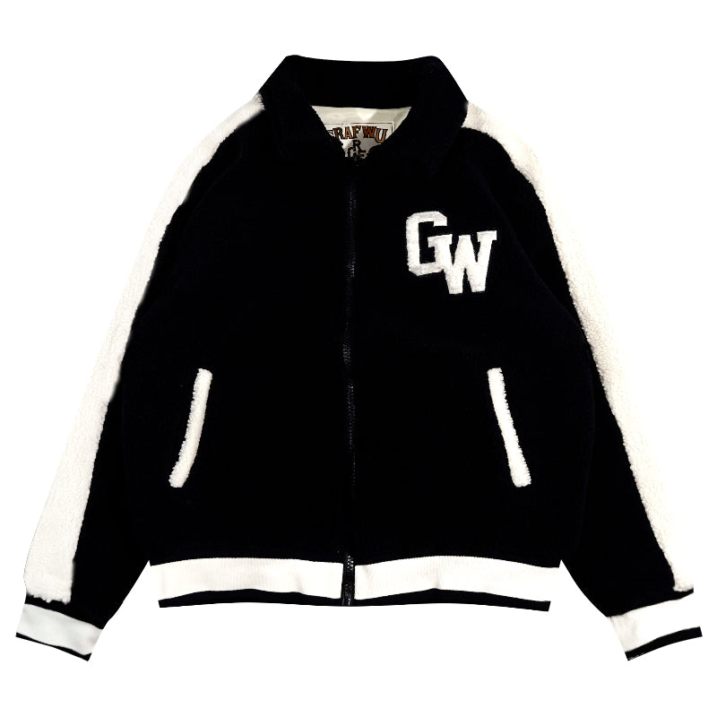 GRAF&WU Polar Fleece Coat Extra Thick Warm Unisex Jacket