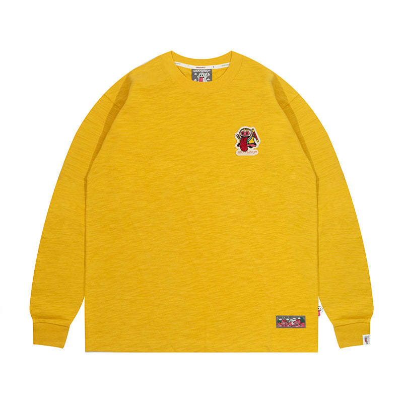 GRAF&WU Halloween Godzilla Unicorn Cute Ghost Long-sleeve Shirt