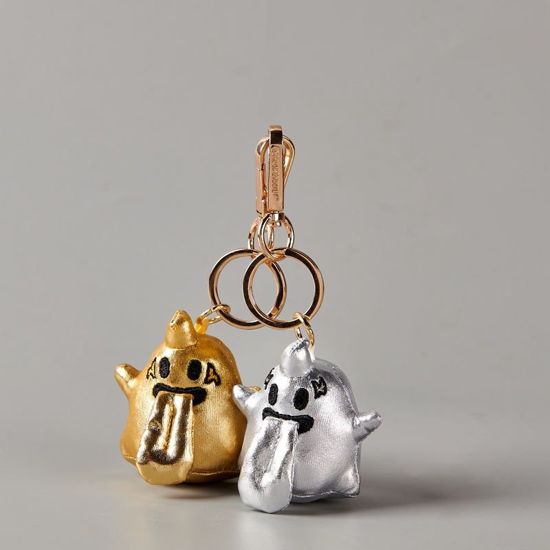 GRAF&WU Mini BooGhost Medusa Fairy Zombie Kappa Cute Ghost Keychain