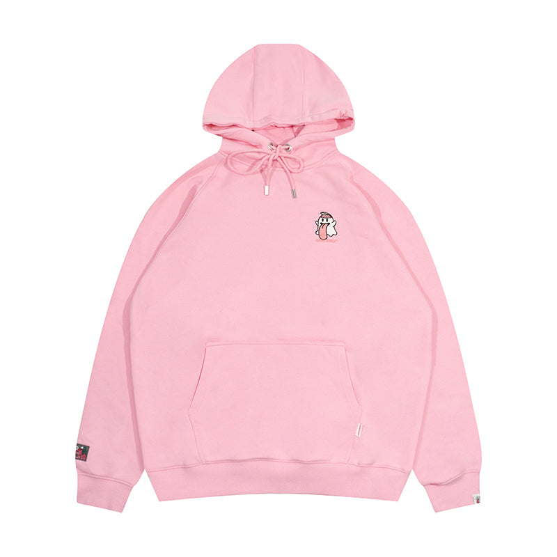 GRAFWU Hoodies Original Cute Ghost Sweater Classic Embroidered Angel and Devil Design Thin Hoodies for Men Women Fashion Hoodies
