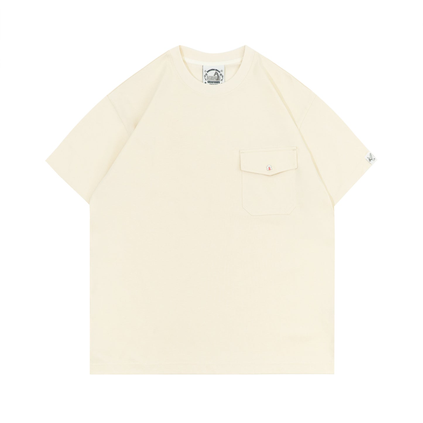 GRAF&WU Clean fit Style Fashion Pocket Design Cooling T-Shirt