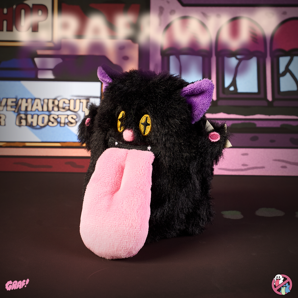 GRAF&WU Halloween Bat Black Cat Ghost Bag Charm Trendy Doll