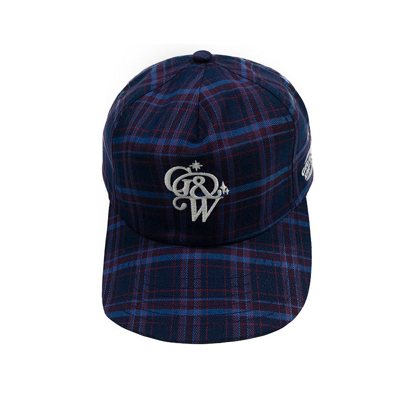 GRAF&WU 3D Embroidered Retro Wool Baseball Cap
